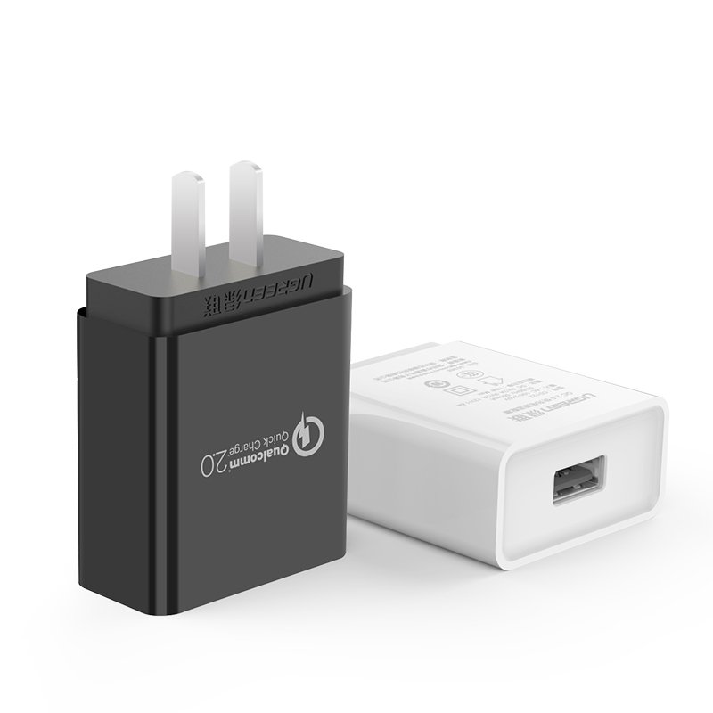 綠聯(lian)QC2.0/QC3.0快充充電(dian)器(qi)