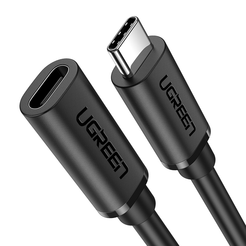 綠聯(lian)Type-C延長(zhang)線(xiàn),USB-C公(gōng)對母數(shu)據線(xiàn)延長(zhang)線(xiàn)