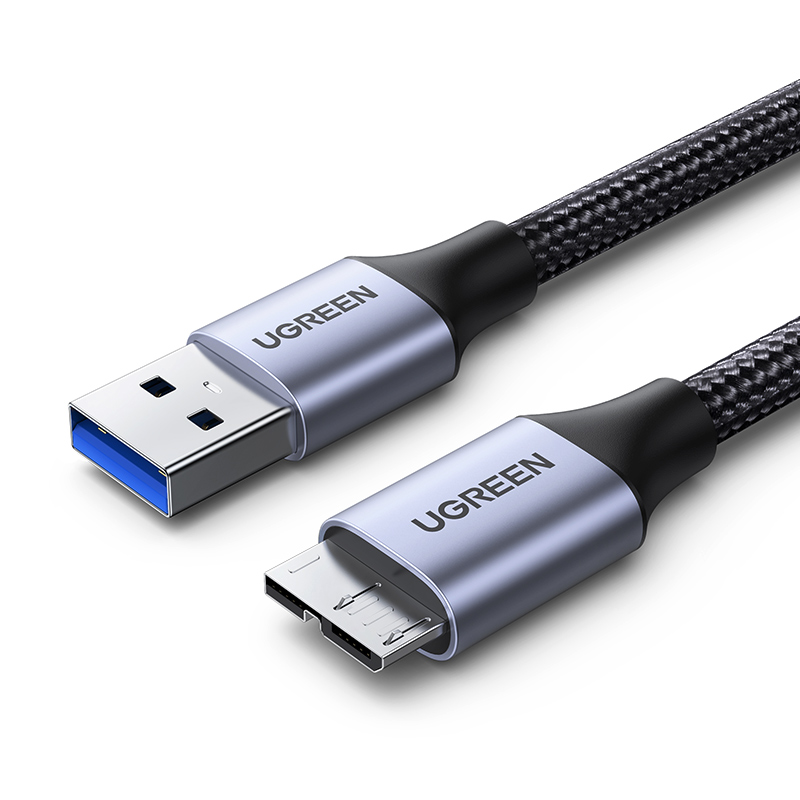 綠聯(lian)USB3.0轉Micro USB硬盤數(shu)據線(xiàn)
