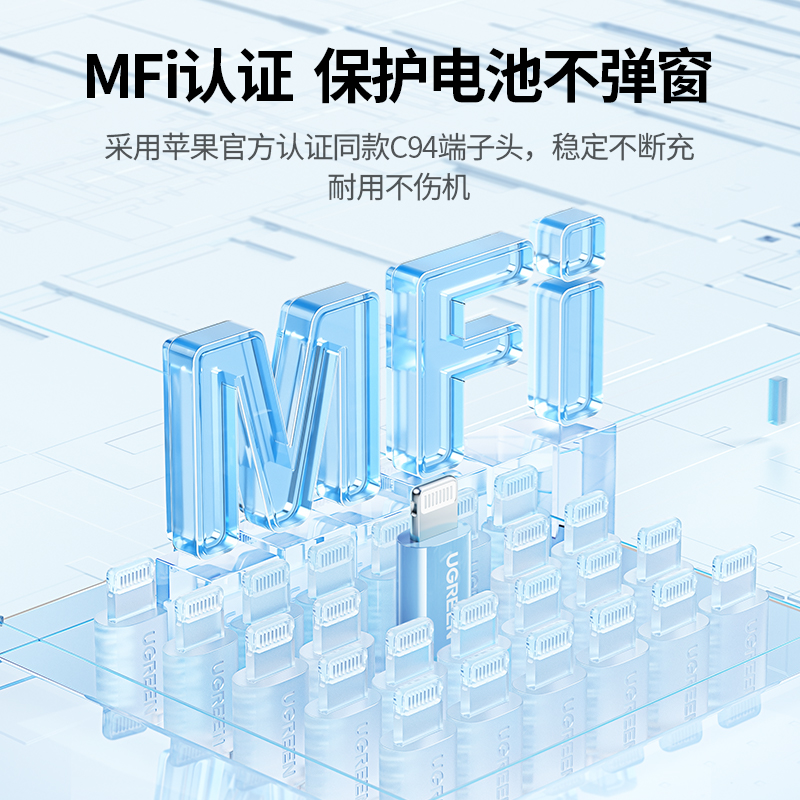 綠聯(lian)多(duo)彩快充線(xiàn)适用(yong)iPhone14