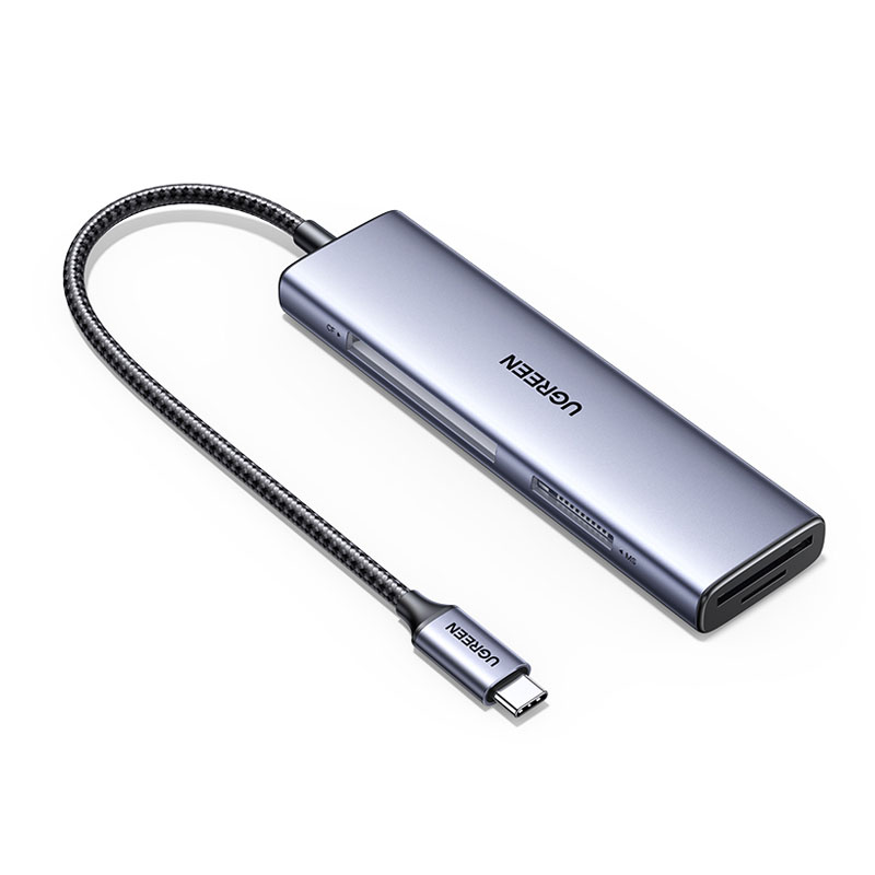 綠聯(lian)USB-C 四郃(he)一(yi)讀卡器(qi)