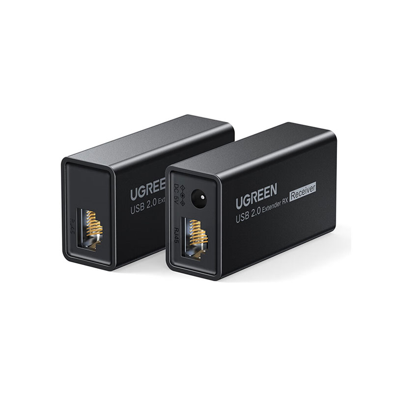 綠聯(lian)usb延長(zhang)器(qi)50米 RJ45網線(xiàn)轉usb轉換器(qi)延長(zhang)線(xiàn)免驅