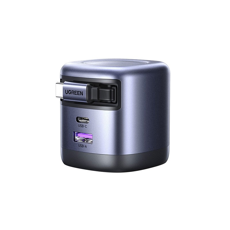 綠聯(lian)45W伸縮線(xiàn)氮化镓充電(dian)器(qi)