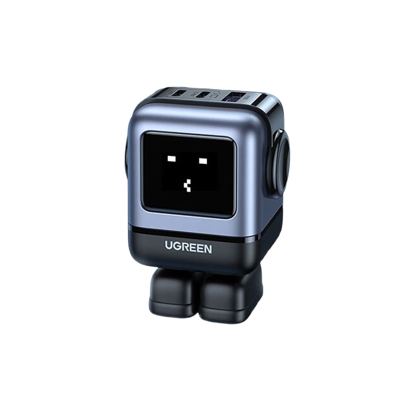 綠聯(lian)Q湃機(jī)器(qi)人(ren) 65W 氮化镓充電(dian)器(qi)