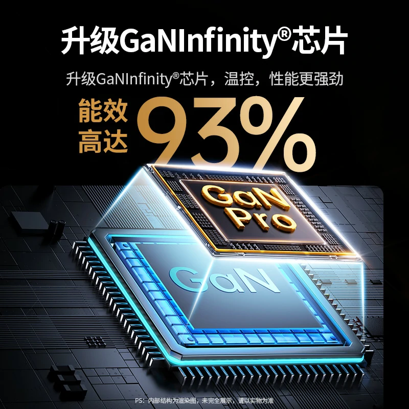 綠聯(lian) Nexode 閃充湃Pro 65W三口氮化镓充電(dian)器(qi)套裝(zhuang)