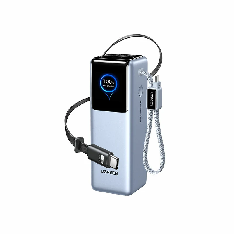 綠聯(lian)能(néng)量湃 200W自帶線(xiàn)移動(dòng)電(dian)源 25000mAh