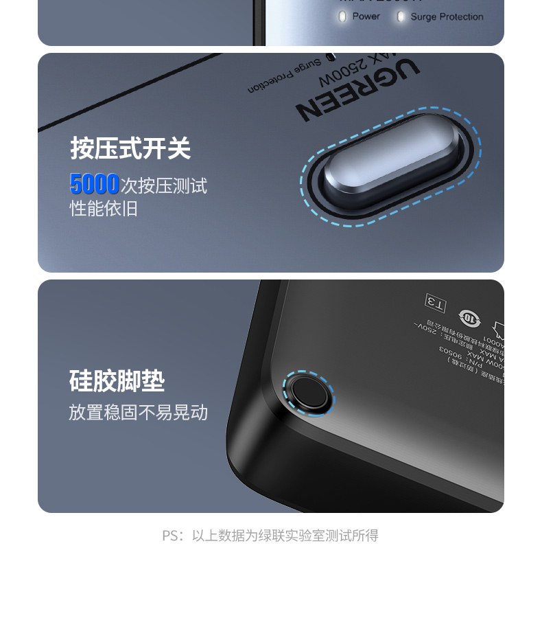 綠聯(lian)CD301 耐高(gao)溫 長(zhang)期使用(yong)不變形 綠聯(lian)CD301 耐高(gao)溫 長(zhang)期使用(yong)不變形