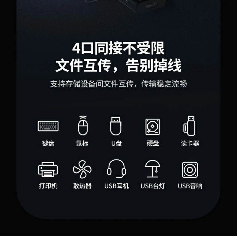 Android設(shè)備(bei)擴展(zhan) - 直接播放U盤高(gao)清(qing)內(nei)容 Android平闆通(tong)過(guo)擴展(zhan)塢連接U盤讀取4K視頻