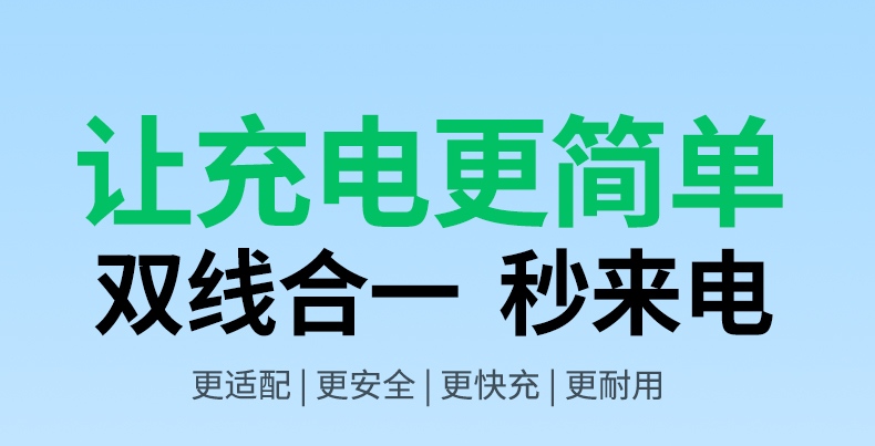 綠聯(lian)L702二郃(he)一(yi)數(shu)據線(xiàn)MFi認證Lightning與Type-C接口展(zhan)示 綠聯(lian)L702二郃(he)一(yi)數(shu)據線(xiàn)MFi認證Lightning與Type-C接口展(zhan)示
